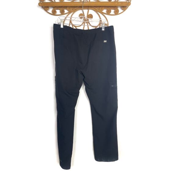 Figs Men's Cairo cargo straight scrub pants Black L - Picture 6 of 6